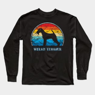 Welsh Terrier Vintage Design Dog Long Sleeve T-Shirt